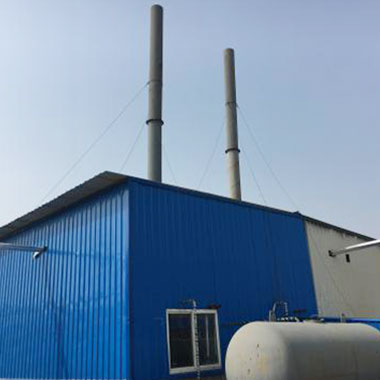 2 sets Jintai gas fired steam boiler in Pakistan